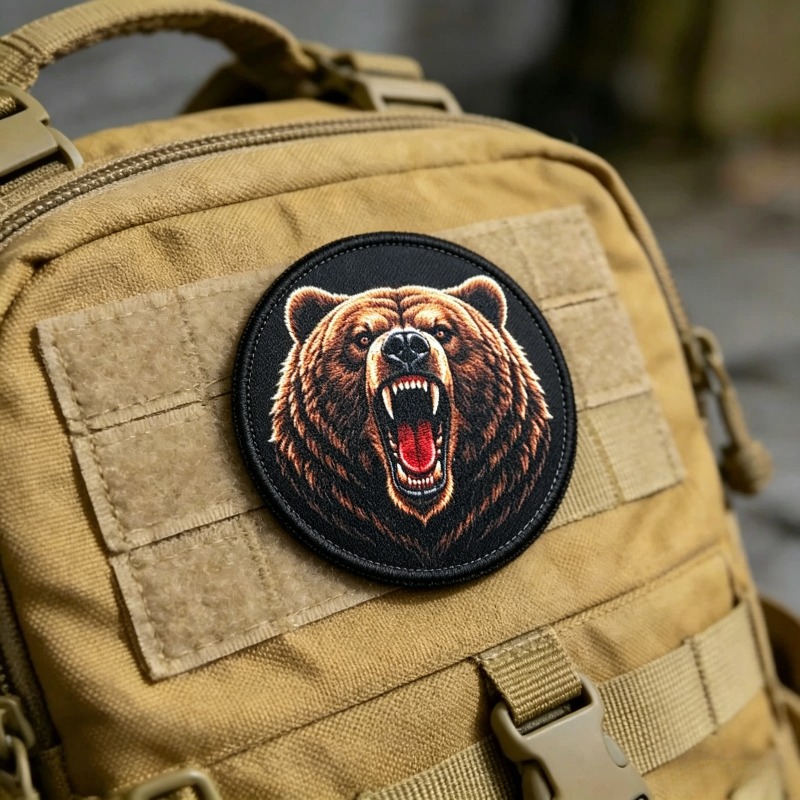 Roaring Grizzly Bear Morale Ba - огляд і ціна Urban Backpack Tactical