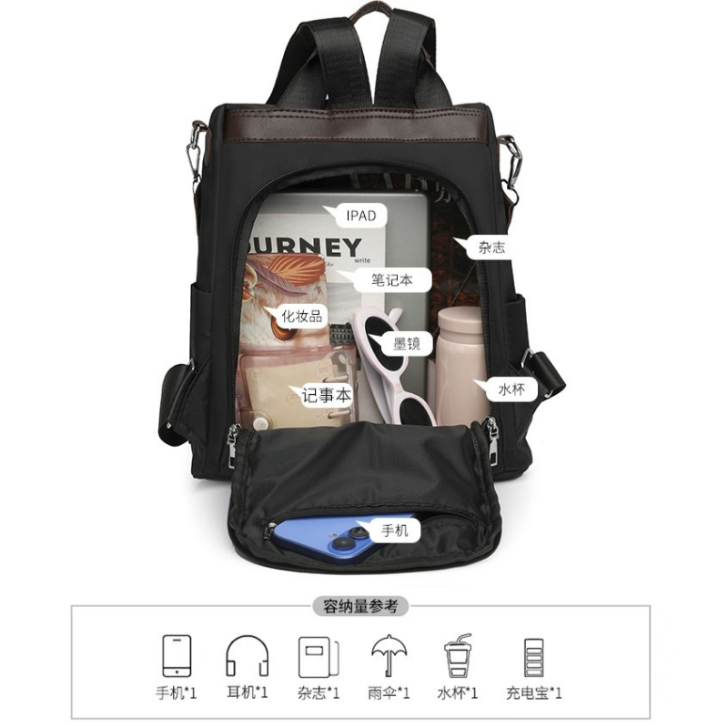 Women's Bag Detachable Strap O - огляд і ціна Fashion Backpack Women