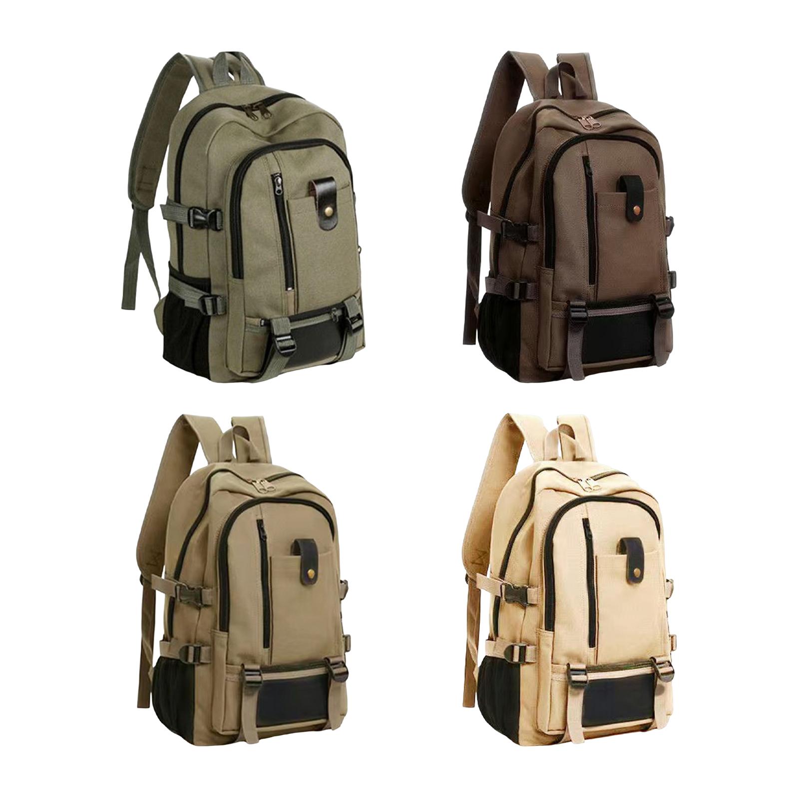 Large Canvas Travel Backpack L - огляд і ціна Canvas Backpack Casual